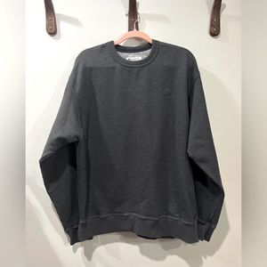 Champion Authentic Sweatshirt Unisex Classic Style Granite Heather Size L